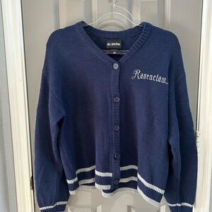 🦅 Harry Potter Ravenclaw Cardigan – Size Small